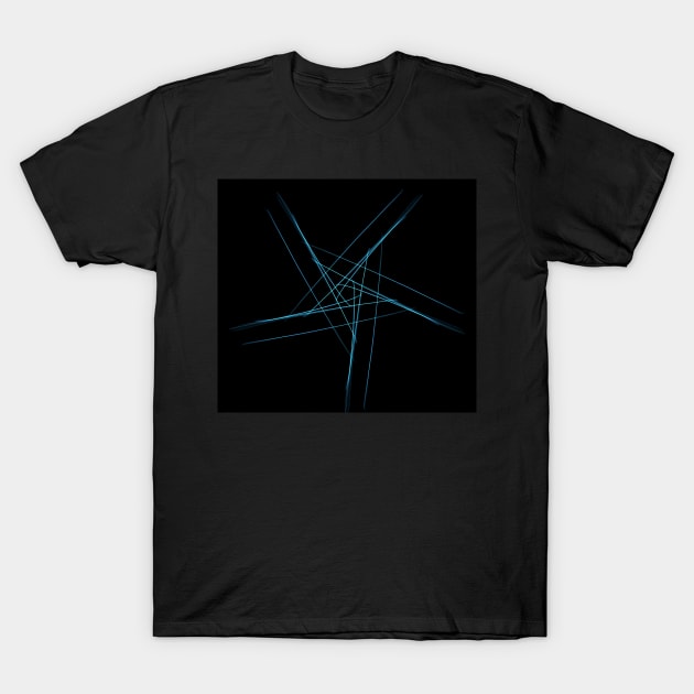 Blue Star T-Shirt by Nerdiant